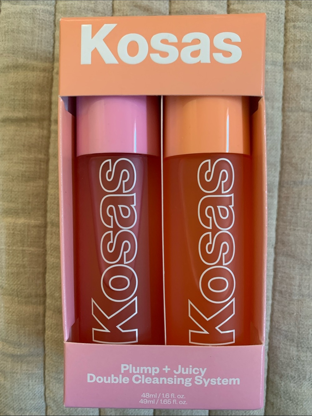 Kosas Plump + Juicy Double Cleansing System